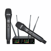 TrueWave Pro AIR-B2 Wireless Microphone System, 2 Rechargeable UHF Mics