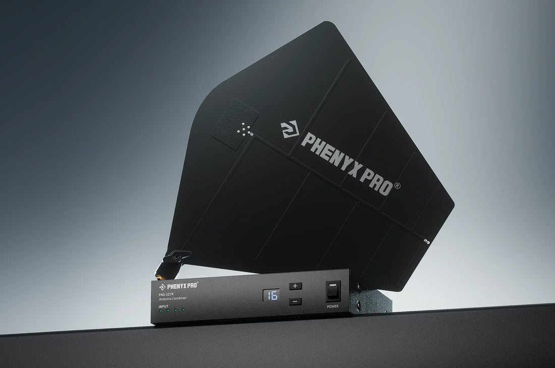 Phenyx Pro PAS-227X antenna combiner for in-ear monitor systems