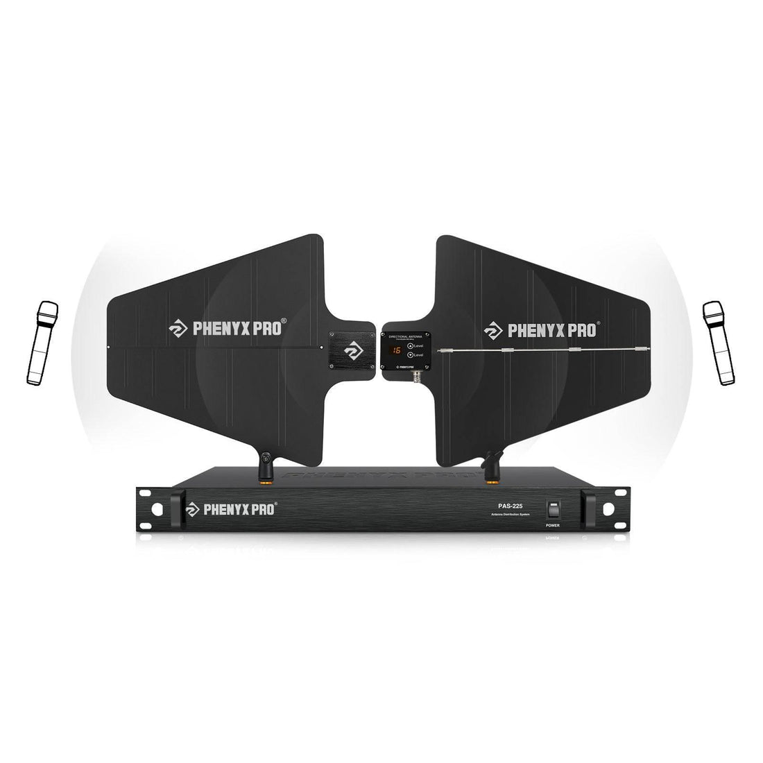 Phenyx Pro PAS-225X antenna distribution system for UHF wireless microphones