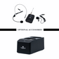 Optional TrueWave Pro AIR-BX headset, lapel bodypack and charging dock for AIR-B2