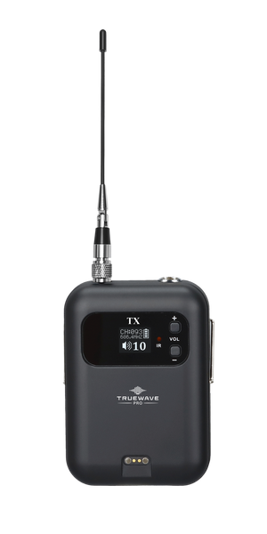 TrueWave Pro AIR-BX-B1 wireless bodypack microphone system with lapel and headset mics | Stocked in AU
