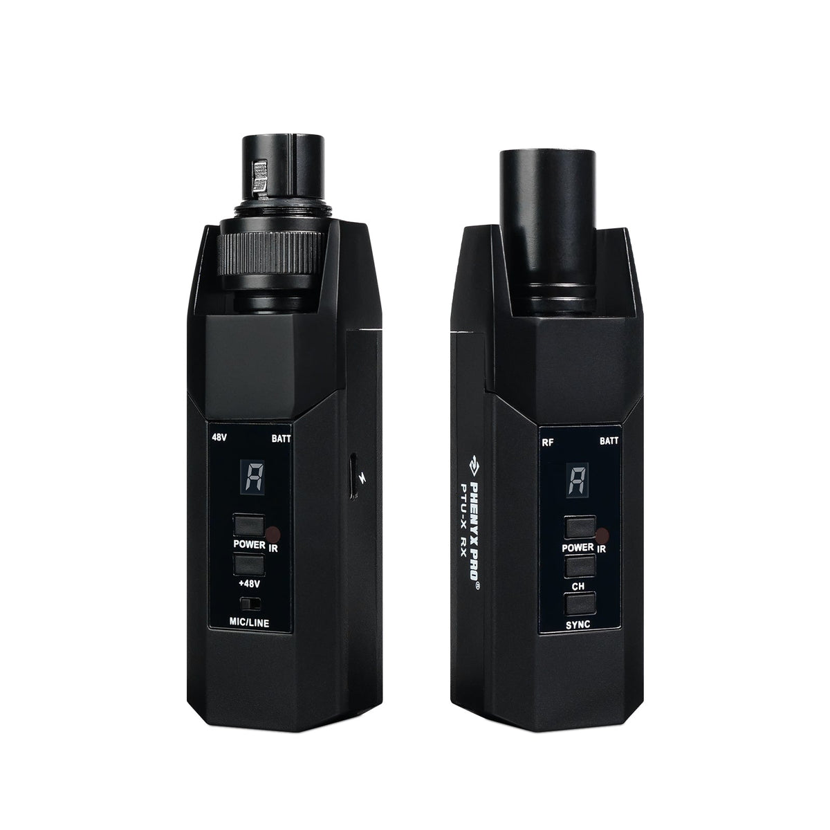 PTU-X | Plug-on XLR Wireless Transmitter Receiver System w/ 16 UHF Frequencies | Stocked in AU