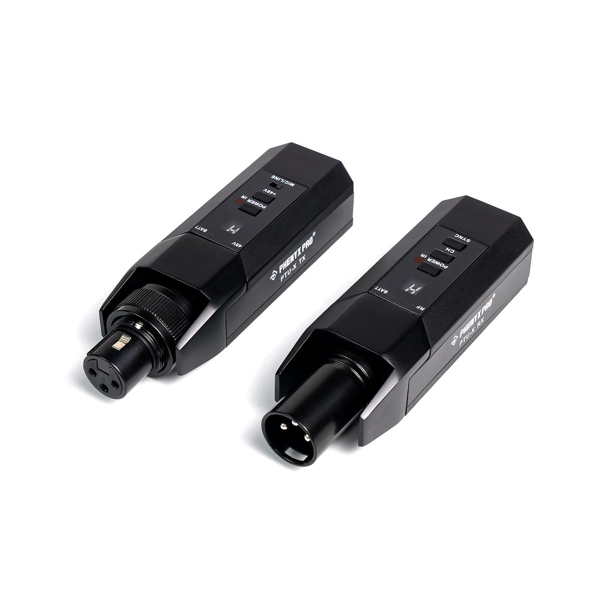 PTU-X | Plug-on XLR Wireless Transmitter Receiver System w/ 16 UHF Frequencies | Stocked in AU