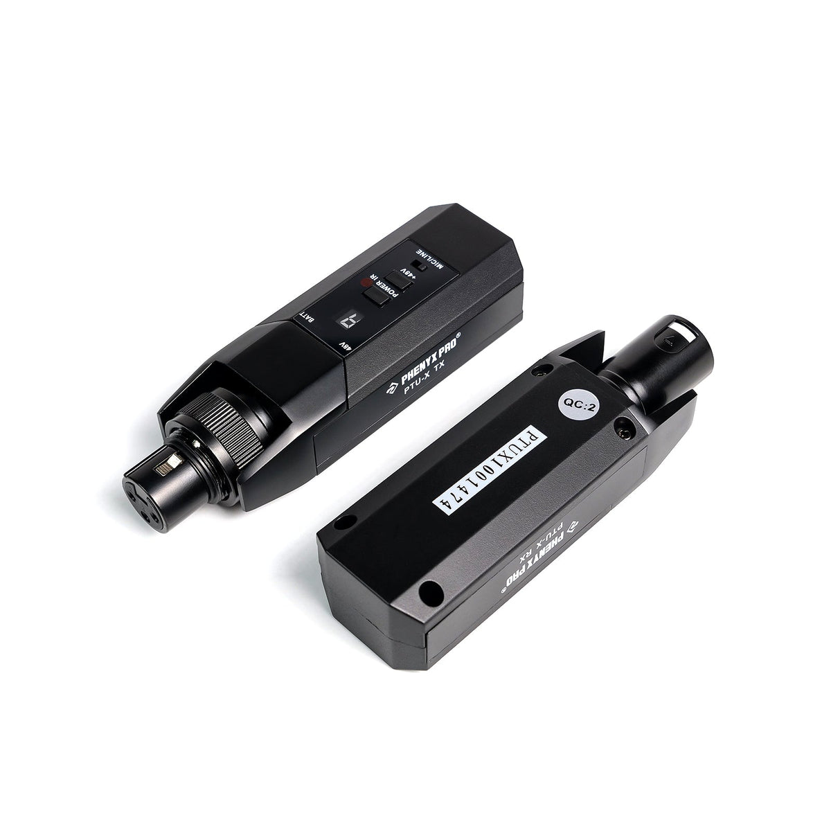 PTU-X | Plug-on XLR Wireless Transmitter Receiver System w/ 16 UHF Frequencies | Stocked in AU